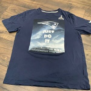 New England Patriots Nike Super Bowl XLIX Shirt Size Large